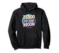 T6900 Token To The Moon Crypto Cryptocurrency Pullover Hoodie