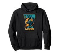 T6900 Token To The Moon Crypto Cryptocurrency Pullover Hoodie