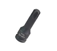 T70 Tamper Proof Socket Set Ergonomic Antislip Handle Suitable for Heavy Duty Applications and Compact Toolboxes Storage Professional Socket