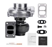 T70 Universal Turbo A/R 0.7 0.82 Turbine Compressor T3 Twin Scroll V Band Flange