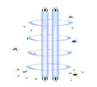 T8 F10W Fly Killer Replacement Bulbs - 13in UV Light Tube for 20W Electric Fly Insect Killer/Bug Zapper/Mosquito Killer, 2-Pack,10W
