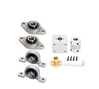T8 Lead Screw Nut Mount 8MM OD Pitch 2MM Conversion Seat 3D Printer Part Nuts Bracket Aluminum Block(2pcs T8 Conversion C)