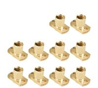 T8 Screw Nut Pitch 2mm Lead 8mm Brass Nut 1 5 10pcs Compatible With Printer(Lead 8)