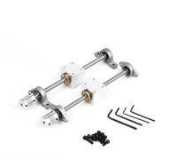 T8 Trapezoidal Lead Screw Kit 8mm Diameter 100-600mm Length Multiple Leads(Lead 14mm Kp Set,600mm)