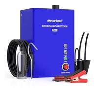 T80 12V Automotive Smoke Leak Detector Built in Air Pump EVAP Vacuum Tester for Pipe Systems & Fuel Leaks, Fits Cars, Motorcycles, Boats