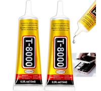 T8000 Multifunctional Phone Glue - Clear Contact Adhesive for Phone Screen Repair & Multi-Function Fixes, Electronics & Jewelry, Super Glue, Strong Bonding, Durable, Transparent - 2 Pcs