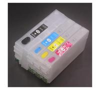 T812XL Refillable Ink Cartridge Compatible For Epson WF-7820 | WF-7840/WF-7830/WF-7310/EC-C7000, Refillable Ink, Chip Included