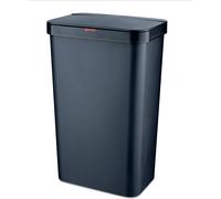 Tower T838005N Rectangular Sensor Bin with Fingerprint Proof Coated Exterior, Plastic, 50 L, Navy