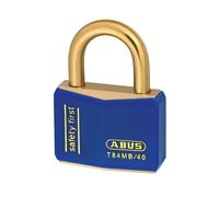 ABUS T84MB/40mm Blue Rustproof Padlock 22717