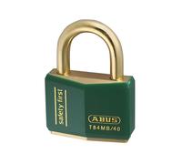T84MB/40mm Green Rustproof Padlock Keyed Alike 8403 Abus Green One Size
