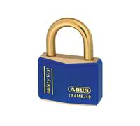T84mb Series Rustproof Padlock ABUS Mechanical Blue One Size