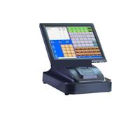 T86H Cash Register All-in-one Touch Screen 15-inch Cash Register, Fast Food Tea Shop Ordering Machine Checkout Counter Equipment