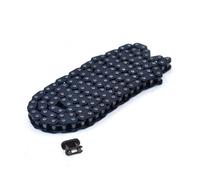 T8F Chain 136 Links For 2 Stroke 47cc 49cc Compatible With Mini Dirt ATV Quad 4 Wheeler Pocket Bike Minimoto With Spare Master Link(T8F 136L BK)