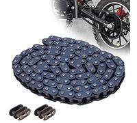T8F Sprocket Chain 116 Links with Master for 43cc 47cc 49cc 50cc 2-Stroke | Replacement drive chain for Pocket Bike, Mini ATV, Quad, Minimoto & SSR SX50 off-road mini motorcycles