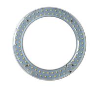T9 LED Circline Light Bulb, 8 Inch 1600LM LED Circular Light, 13W Clear Cover 4000K Soft White Replacement for FC8T9 22-Watt Fluorescent Circular Bulb(FC8T9), Ballast Bypass Required