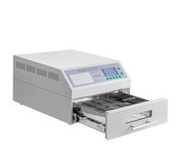 T962 Reflow Oven, 800w Infrared Ic Heater Soldering Reflow Oven 180 X 235 Mm,Bga Rework Station Professional Infrared Heater Soldering Automatic Reflow Machine,962A