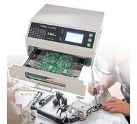 T962-V2.0 IC Heater, Automatic Reflow Oven BGA Rework Station, PCB Soldering Oven Reflow Oven with Constant Temperature Timing Function, 220V (110V)