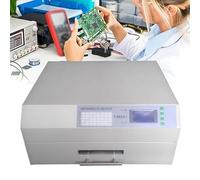 T962a+ Automatic Reflow Soldering Machine,Reflow Oven, Professional Infrared Heater Soldering Machine with Hot Air Circulation,for PCB SMT Soldering Proofing,220V