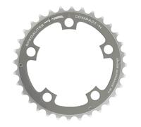 T+A Chainring Compact 94 PCD 5-Arm 9-Speed Inner 29T Silver
