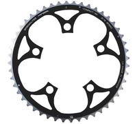 Spécialités TA Unisex's Compact 94pcd 5 Arm 9 Speed Chainring, Black, Outer 50T