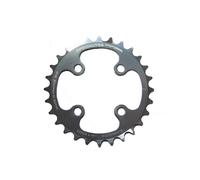TA 64 PCD 4 Arm 8/9X Inner Bicycle Cycle Bike Chainrings Silver - 24T