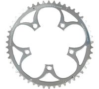 TA Chainring Zéphir 44 Tooth 110mm Bolt Circle 9/10 Speed Bicycle Silver