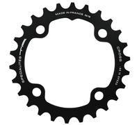 TA Cross 4 Arm 10X Double 80 PCD Inner Bicycle Cycle Bike Chainring Black - 26T