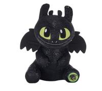 TA&MA HTTYD Dragon - Black Night Dragon Inspired by Toothless - Cuddly Toy & Stuffed Toy - Various Models & Sizes - Soft Plush Toy for Children & Fans (Sitting Posture 30 cm)