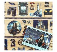 Ta Merry Vintage Scrapbook Stickers Set,20 Pages PET Aesthetic Sticker Scrapbooking Supplies Book for Scrapbook Accessories, Paper for Scrap Book Journal Notebook(European Theatre 4)