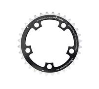 TA Specialities Compact Speed Chainring, Silver Black Middle 36T