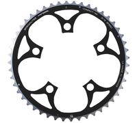 TA Specialities Compact Speed Chainring, Silver Black Outer 46T