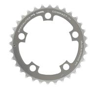 TA Specialities Compact Speed Chainring, Silver Silver Middle 34T