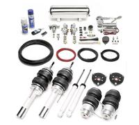 Ta Technix Air Suspension Viair Air-Ride + Compressor Kit Silver for VW Golf VI