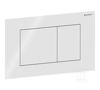 WC Flush Plate Geberit Sigma40 Dual flush 115629SI1