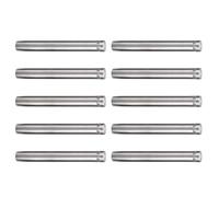 TA-VIGOR 1/2 Dia x 4"(12x100mm) Acrylic Standoff Screws, Stainless Steel Wall Mount Fixings for Glass Signs and Displays, Standoff Hardware with Rubber Spacers 10 Pack
