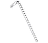TA-VIGOR 1/4" Drive L Shape Extension Bar Wrench, 6 Inch Socket Breaker Bar Tool, CR-V Chrome Vanadium Steel with Secure Spring Ball, Long Handle for Tight Spots, DIY and Auto Repair