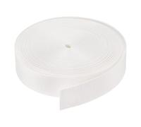 TA-VIGOR 1 Inch 10 YardsLightweight Webbing Strap, Heavy Duty Flat Webbing White for Backpack, Luggage, Cargo Crafts & DIY Repair