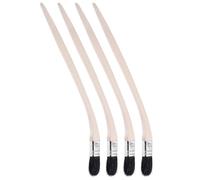TA-VIGOR 1 inch Bent Radiator Paint Brush 16 inch Length 4pc