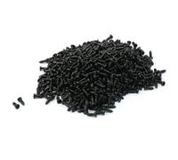 TA-VIGOR 1000Pcs Self Tapping Screws, M2 Phillips Pan Head Screw, 6mm Round Head Tapping Screws, Metal Machine Wood Fasteners Bolts for Wood, Drywall, Furniture, Repairing, Black