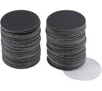 TA-VIGOR 100Pcs 50mm Wet and Dry Sanding Discs, 320 Grit 2 Inch Hook and Loop Sandpaper Electrostatic Sand Planting Silicon Carbide Sanding Discs