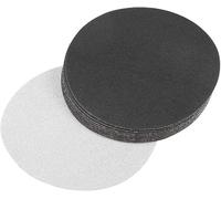 TA-VIGOR 10Pcs 125mm Wet and Dry Sanding Discs, 320 Grit 5 Inch Hook and Loop Sandpaper Electrostatic Sand Planting Silicon Carbide Sanding Discs