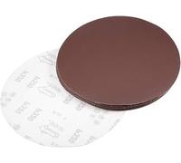 TA-VIGOR 10Pcs 225mm PSA Sanding Discs, 320 Grit 9 Inch Self Adhesive Stickyback Sandpaper Discs, Aluminum Oxide Sandpaper for DA Sander, Sand Automotive Car Paint, Wood, Metal