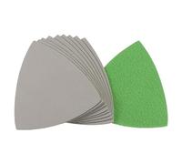 TA-VIGOR 10Pcs 3000 Grit Triangular Sandpaper, 90mm Hook and Loop Sanding Pad Fit 3-1/2 Oscillating Multi-Tool, Electrostatic Sand Planting Sanding Paper Silicon Carbide for Wet and Dry Use