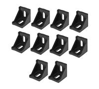 TA-VIGOR 10Pcs 4040 Aluminum Extrusion Inside Corner Bracket Gusset, 90 Degree 4040 Extrusion Profile L-Shape Corner Connectors