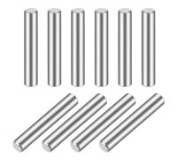 TA-VIGOR 10Pcs 4mm x 30mm Dowel Pins, 304 Stainless Steel Shelf Support Cylindrical Pin Pegs Shelf Support Pegs Fasten Elements for Furniture, Cabinets, and Mechanical Applications