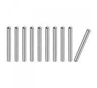 TA-VIGOR 10Pcs 5mm x 50mm Dowel Pins 304 Stainless Steel Shelf Support Pegs