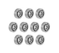 TA-VIGOR 10Pcs 681XK Deep Groove Ball Bearings, Z2 1.5mm x 4mm x 1.2mm Double Sealed Industrial Bearings, Open Type Chrome Steel Skateboard Bearings for Motor Electrical Instrument Equipment