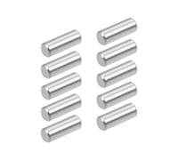TA-VIGOR 10Pcs 6mm x 16mm Dowel Pins, 304 Stainless Steel Shelf Support Cylindrical Pin Pegs Shelf Support Pegs Fasten Elements for Furniture, Cabinets, and Mechanical Applications