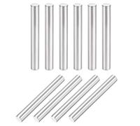 TA-VIGOR 10Pcs 6mm x 50mm Dowel Pins, 304 Stainless Steel Shelf Support Cylindrical Pin Pegs Shelf Support Pegs Fasten Elements for Furniture, Cabinets, and Mechanical Applications