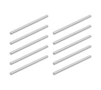 TA-VIGOR 10Pcs 6mm x 60mm Dowel Pins, 304 Stainless Steel Shelf Support Cylindrical Pin Pegs Shelf Support Pegs Fasten Elements for Furniture, Cabinets, and Mechanical Applications